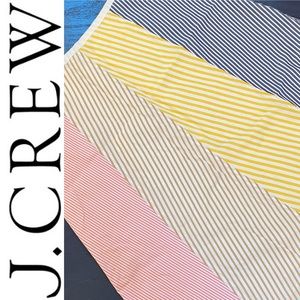 J.Crew women A-Line multicolor striped skirt